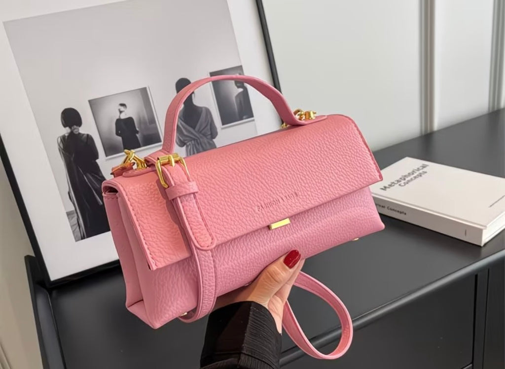 Luxury Lychee Texture Handbag