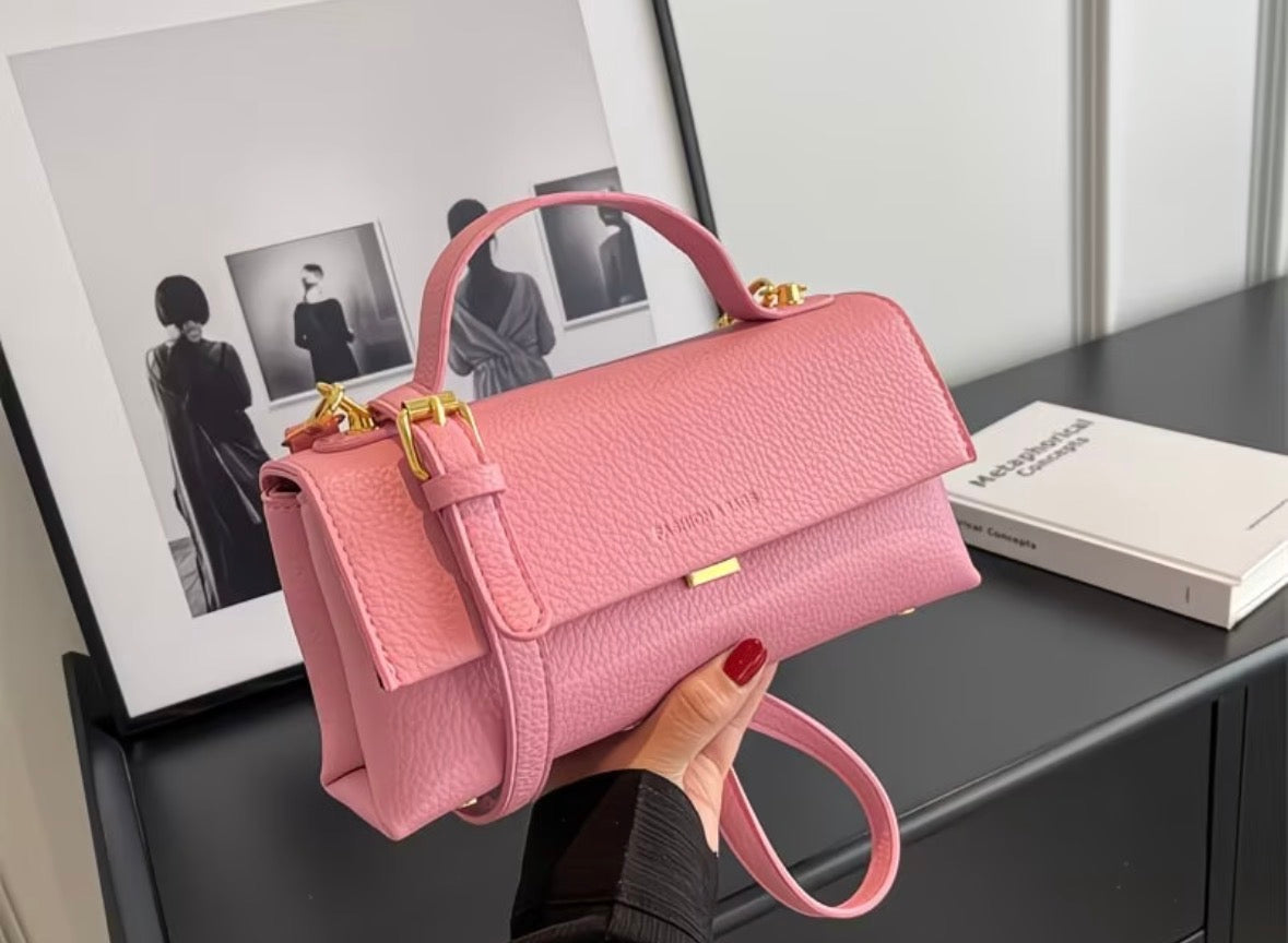 Luxury Lychee Texture Handbag