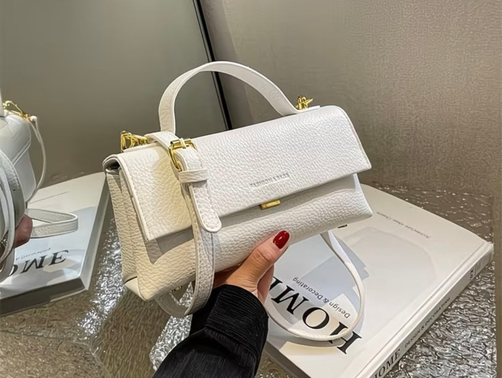 Luxury Lychee Texture Handbag