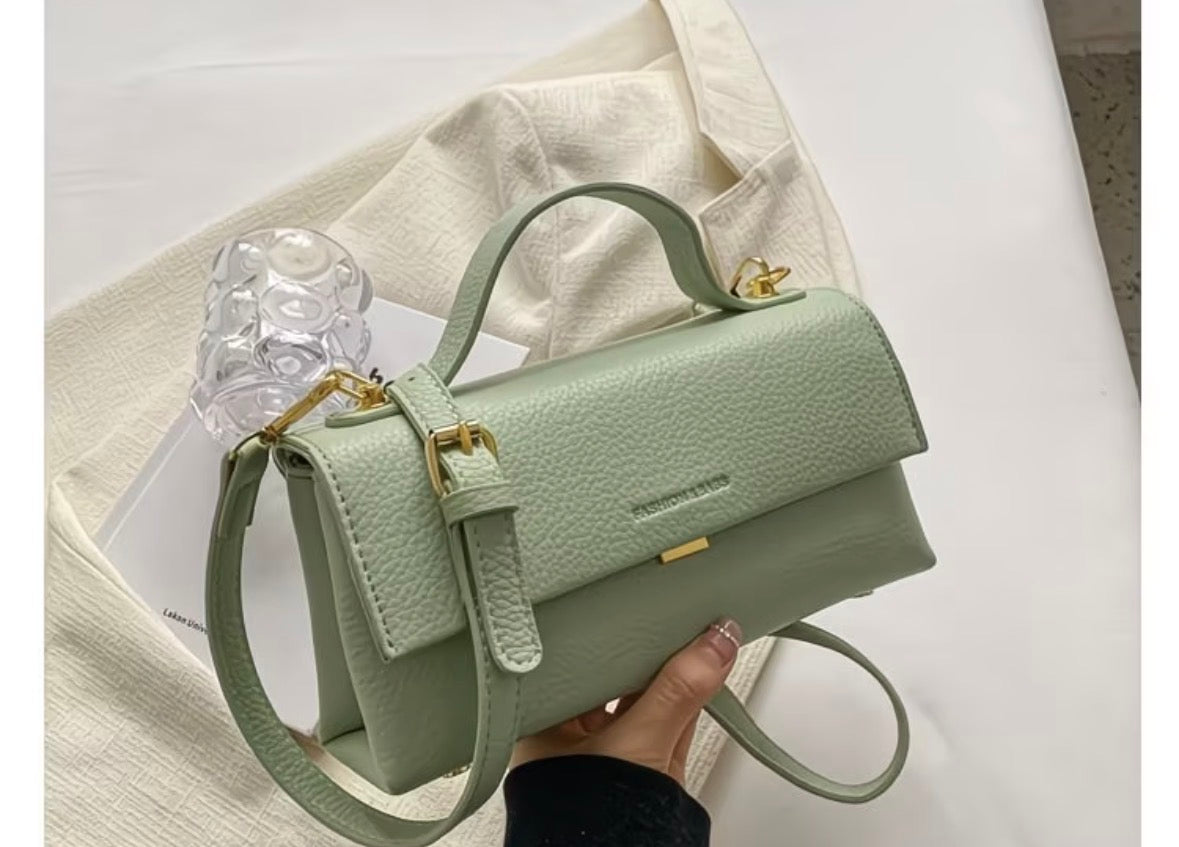 Luxury Lychee Texture Handbag